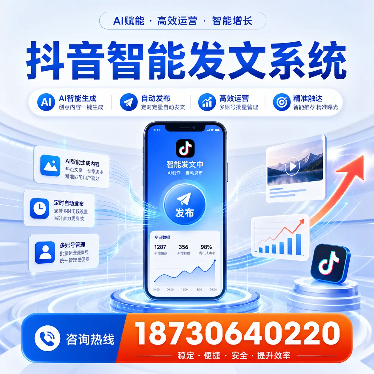 如何通过抖音智能发文系统提升 阿勒泰 企业的市场竞争力